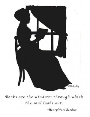 Silhouette by Cheryl McNulty with quote