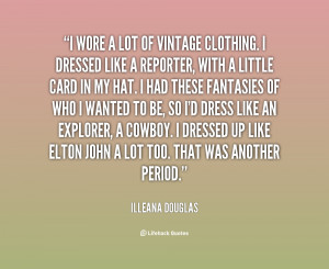 Vintage Clothing Quotes