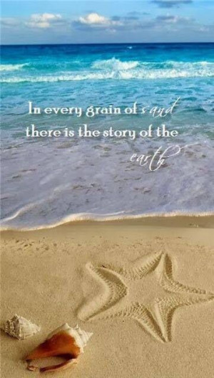 In every grain of sand...