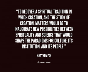 matthew-fox-priest-quotes Clinic