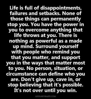 Where there is no struggle there is no strength