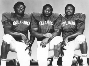 OU football players and brothers (from left) Lee Roy Selmon, Lucious ...