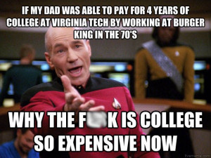 Captain Picard raises a good point. We'll be answering his and your ...