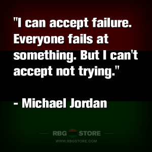 weeks rbg quote of the week is i can accept failure everyone fails ...
