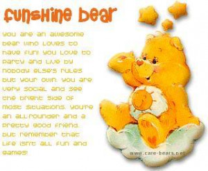 funshine bear Image