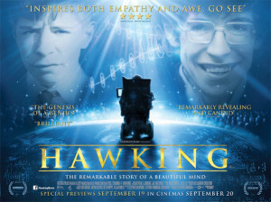 Here's the first UK quad poster for Stephen Finnigan's doc Hawking ...