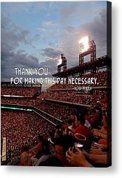 Collection Quotes Canvas Prints - TAKE ME OUT TO THE BALLGAME quote ...