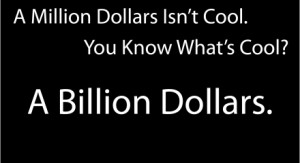 million dollars isn't cool quote