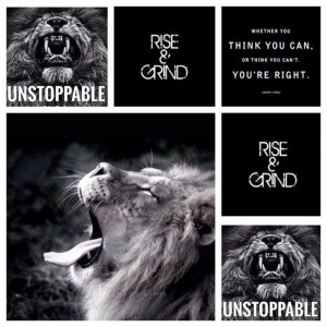 Rise & Grind - When you can't sleep get it inMotivation Quotes, Quotes ...