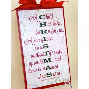 christmas bible verses about family