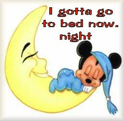 Good Night Mickey Mouse Greetings
