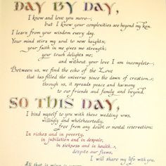 Love Quotes | Wedding Vows. Read about 