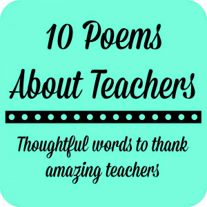 Poem For Teacher
