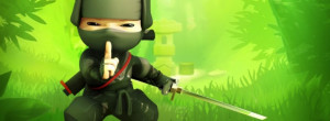 Cute Ninja facebook profile cover