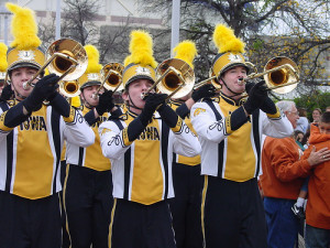 Then, the band will play 