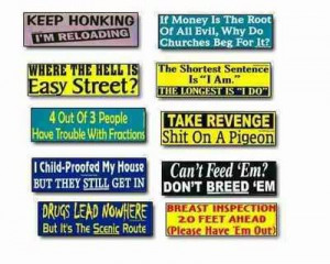 redneck pictures please share redneck bumper stickers