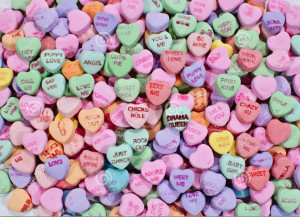... Candy With Valentines Day Heart Candy Sayings For Valentine Day Treat