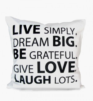 quote on pillow for book nook