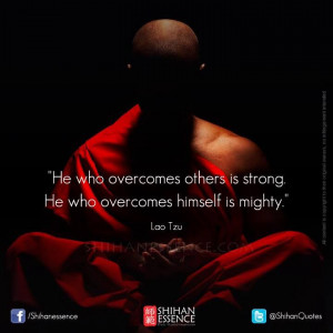 Lao Tzu overcome yourself; Lao Tzu quotes