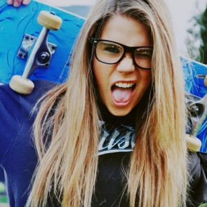 fashion, girl, glasses, skate, swag
