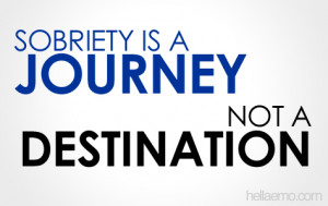 Sorbriety is a Journey