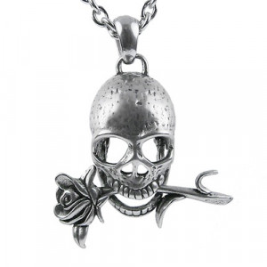 Memento Mori Skull Necklace By Controse