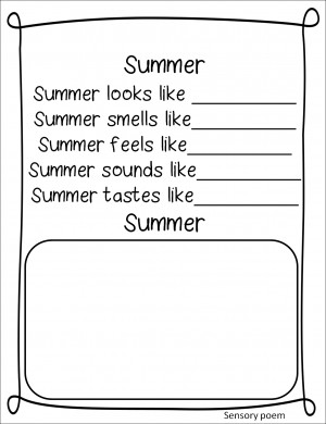 Summer Poems That Rhyme The days of summer!