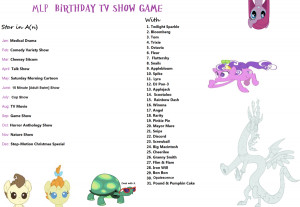 Mlp Sexual Birthday Game Mlp birthday game by