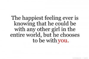 he chose you :)