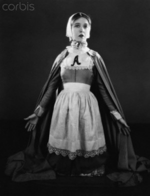 Lillian Gish as Hester Prynne in The Scarlet Letter