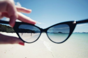 beach, summer, sunglasses