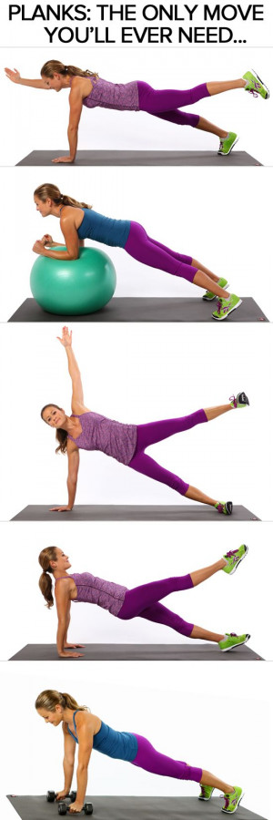 ... Exercise, Plank Variations, Planks Workout, Entire Body, Planks