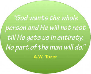21 Inspirational A.W. Tozer Quotes