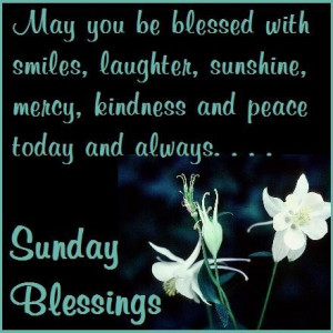 Sunday Morning Blessings Quotes