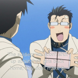 and when she answers to pick up in full metal