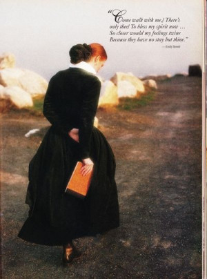 Emily Bronte quote and a dress... September 1990 a favorite issue!