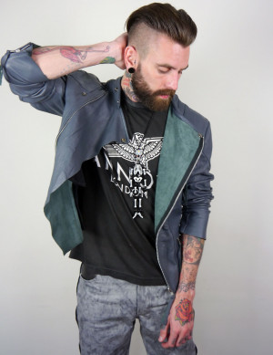 leather biker jacket black by horace a soft leather biker jacket by