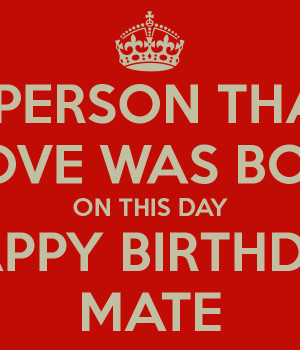 Happy Birthday Mate Pirate...
