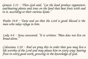 Bible Verses Fillers