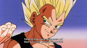 was SO GLAD he did. Vegeta is incredibly happy that Kakarot did not ...