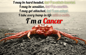 Cancer Horoscope Quotes Is cancer over sensitive under
