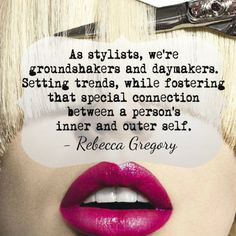 Awesome quote from Organic Salon Systems' Technical Director, Rebecca ...