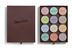 Chocolates With Attitude - open box - Package Design by Bessermachen ...