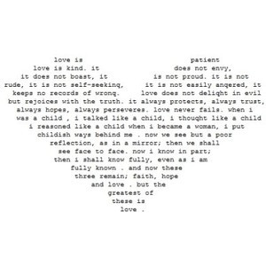 love is patient bible verses by lovablelinda awwww