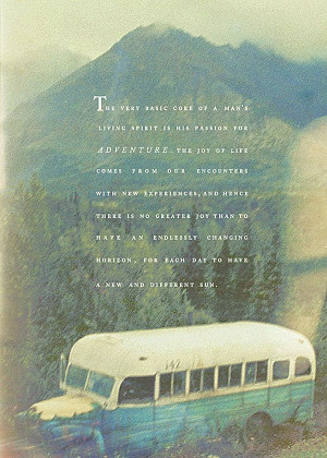 Into the Wild-I adore this book.
