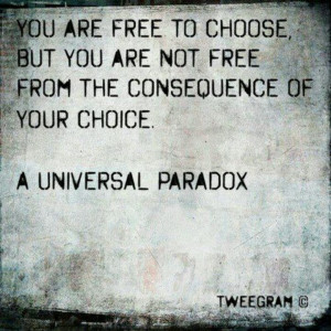 Freedom to choose...