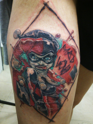 Harley Queen Tattoo Madsete