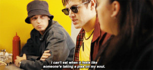 Whose idea was it to meet for food?