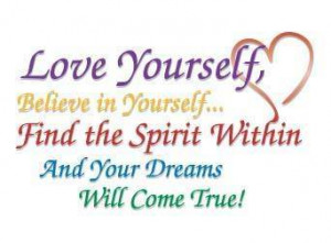 you must love yourself before you love another by accepting yourself ...