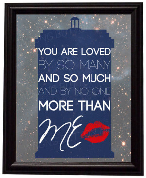 Doctor Who 11th Doctor River Song Quote Art Print